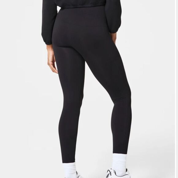 EUC LARGE SPANX LOOK AT ME NOW SIDE SEAM LEGGINGS - Picture 3 of 8